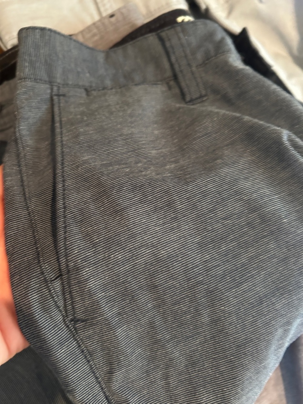 Billabong Men’s Gray and Light Gray Chino Pants - Classic Casual - Picture 3 of 6